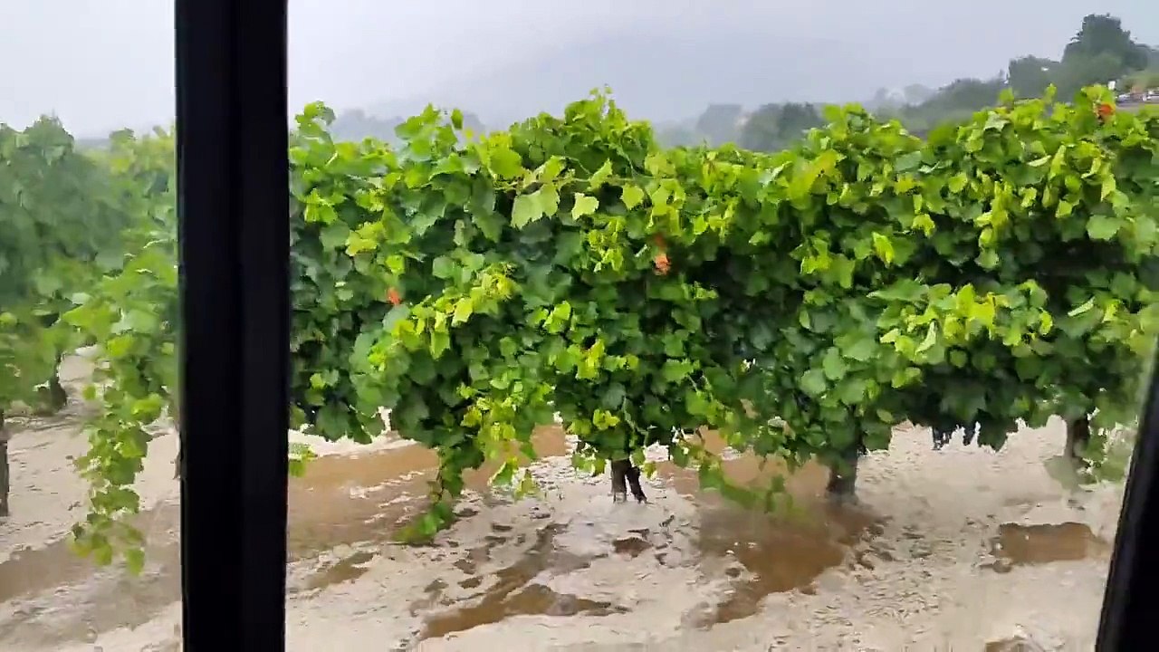 Felhőszakadás 2015.08.17.  Szent György-hegy