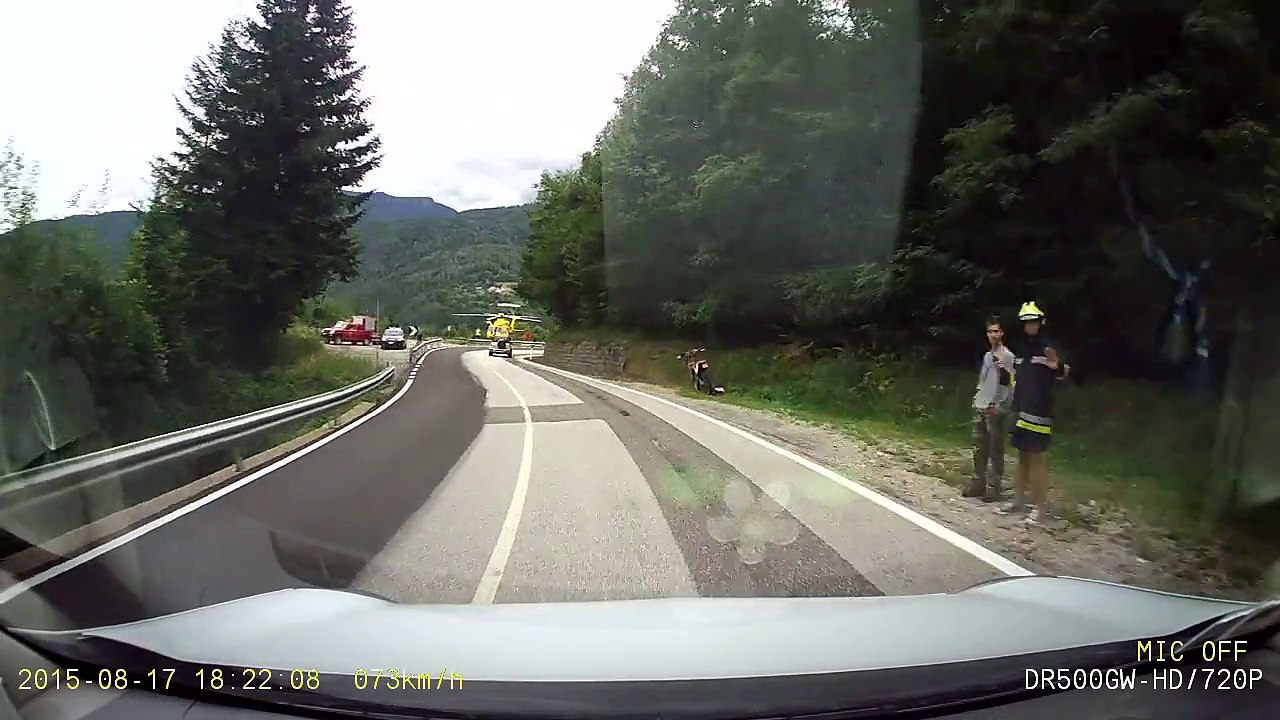 Elisoccorso in Val di Cembra.