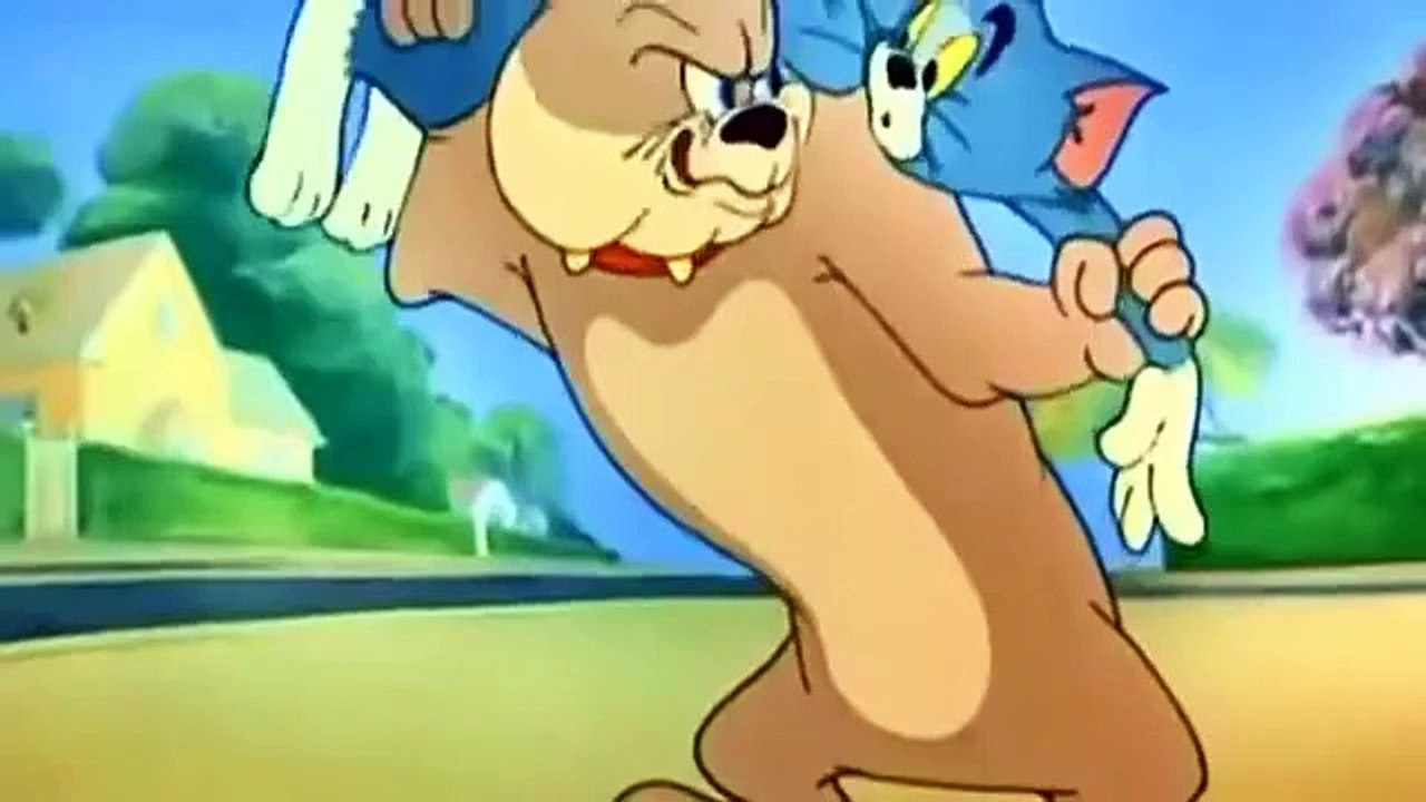 tom and jerry cartoon fit to be tied
