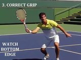 Tennis Volley In Slow Motion - 3 Tips To Help You Volley Like Federer, Rafter & Sampras