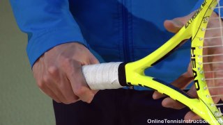 Tennis Serve Lesson: Lead With The Edge For More Serve Power