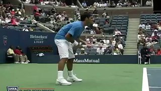 Video Tennis Technique Federer Djokovich Nadal Serve Forehand Backhand Return Top Spin Slice (4).swf