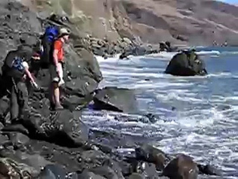 High tide hiking @ the lost coast