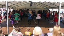 O'Gara School of Irish Dancing at Bunkfest performing V Dance (Sunday)
