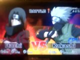 naruto ultimate ninja heroes itachi vs kakashi