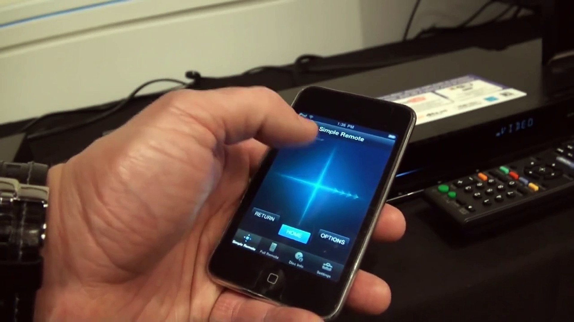 Sony Blu Ray Player p S570 Ipod App Remote Demo Video Dailymotion