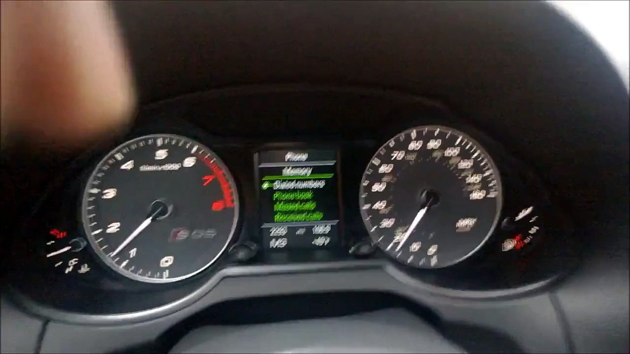 SQ5 - 3rd to 4th Gear Launch APR Stage 2+