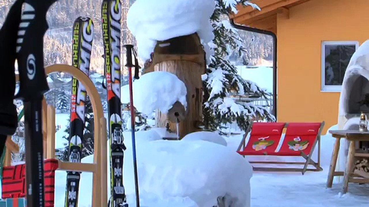 Almdorf Flachau im Winter