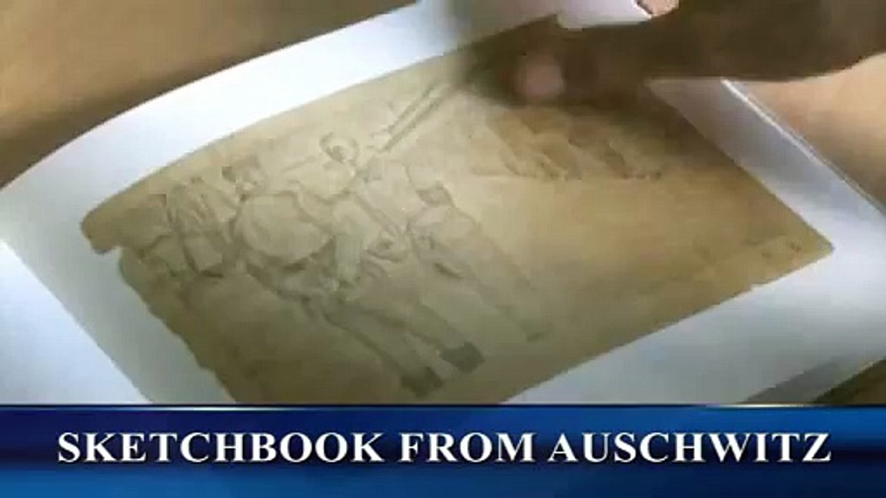 The sketchbook from Auschwitz (Auschwitz Memorial)