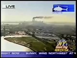 9.11テロ　２機目突入の瞬間　FOX 生中継　飛行機はCG？