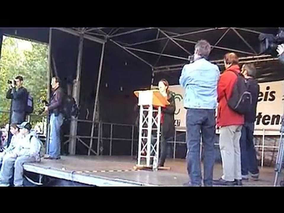 Anne Roth - Freiheit statt Angst 11. Oktober 2008 Berlin