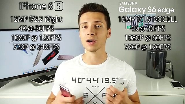 iPhone 6S VS Samsung Galaxy S6 Edge - Which Should You Buy_