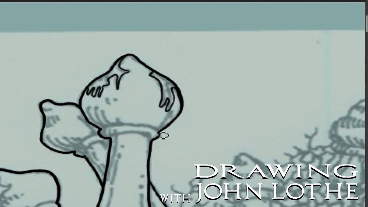 Hawks Eye Drawing part 1: Mushroom Life Cycle