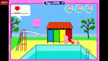 Kinder Surprise Peppa Pig Games For Kids  Peppa Pig Swimm Pool  Kids Games Kinder Surprise