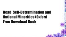 Read  Self-Determination and National Minorities (Oxford  Free Download Book