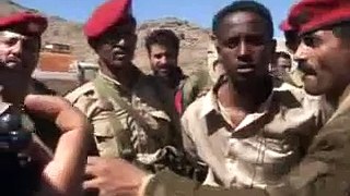 شاهدصورعددمن الإرهابيين الحوثيين بينهم صوماليين قبضت عليم الشرطة العسكرية