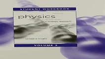 Download Physics for Scientists and Engineers A Strategic Approach Vol 3 and 4 and Student Workbook for Physics for Scientists... Pdf