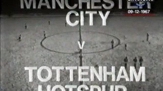 [67/68] Man City v Tottenham, Dec 9th 1967 [Highlights]