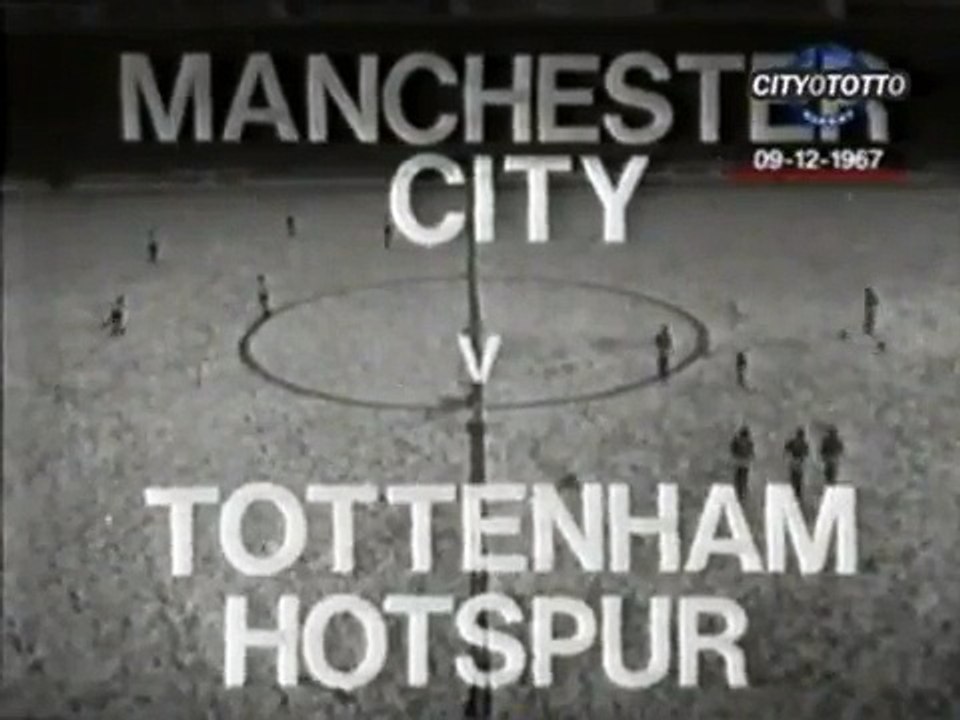 [67/68] Man City v Tottenham, Dec 9th 1967 [Highlights]