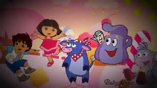 Dora Song Cartoon for Kids Songs Baby Education Children Disney Cars | Fan Made