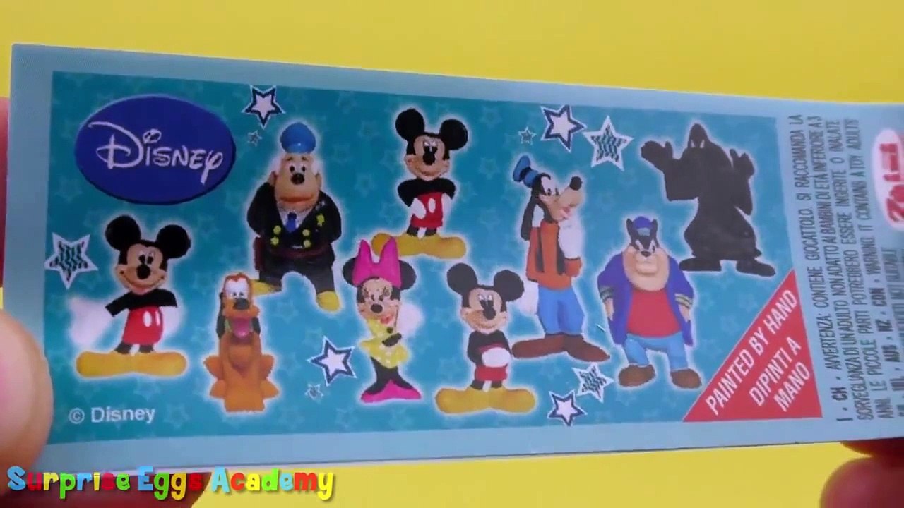 3 Disney Mickey Mouse Surprise Eggs   Mickey Mouse, Chief O Hara