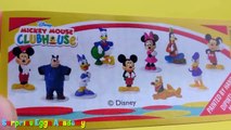 3 Mickey Mouse Clubhouse Surprise Eggs   Goofy, Mickey Mouse, Minnie Mouse