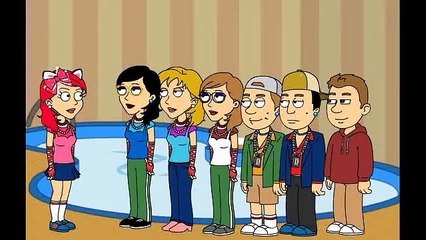 Elizer finishes last in a swim race & gets grounded!