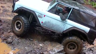 Rick's Early Bronco on the water fall