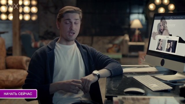 Свой сайт я сделал сам на Wix: фотограф (ТВ-реклама)