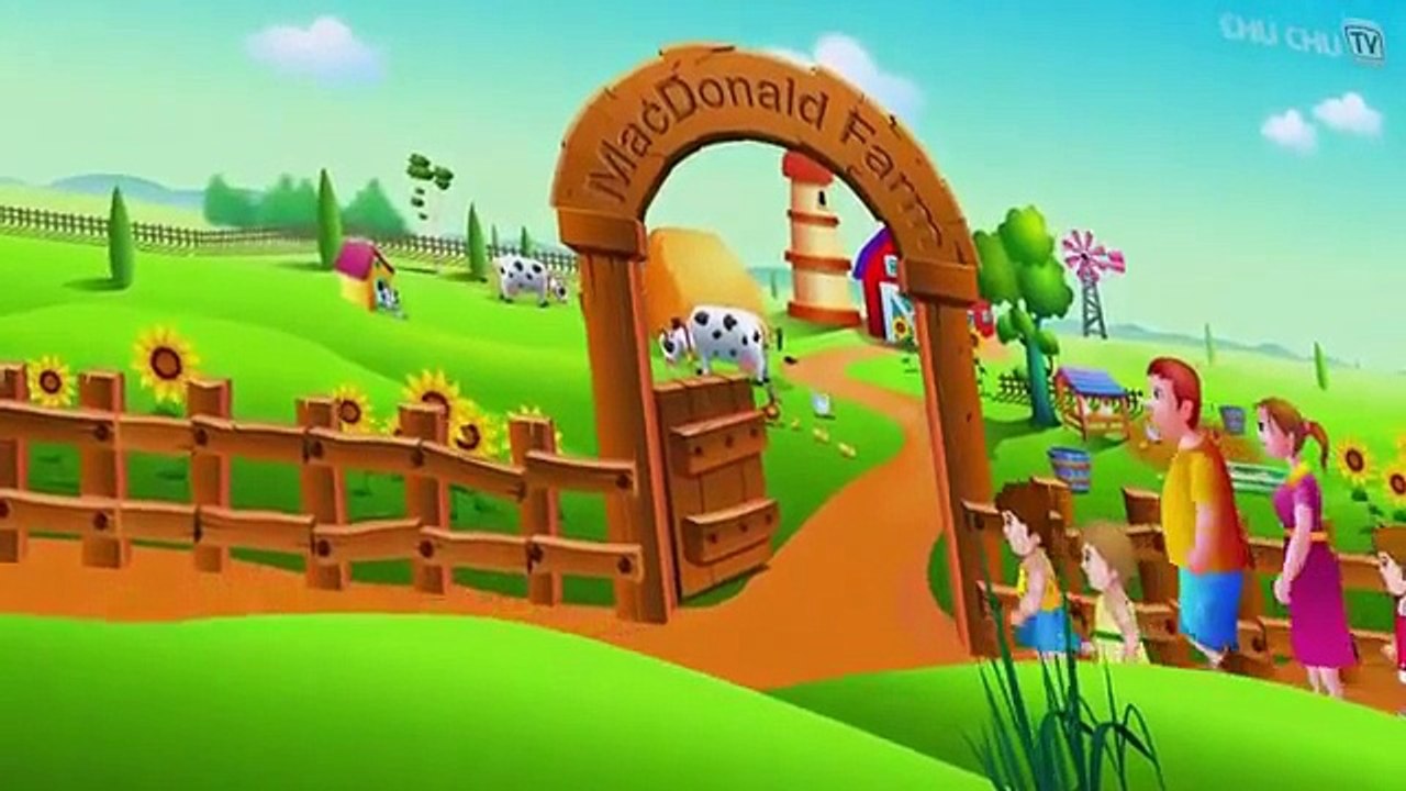 KID SONGS TV E20 Old MacDonald Had a Farm Nursery Rhyme   Songs for Children   FULL HD 1080