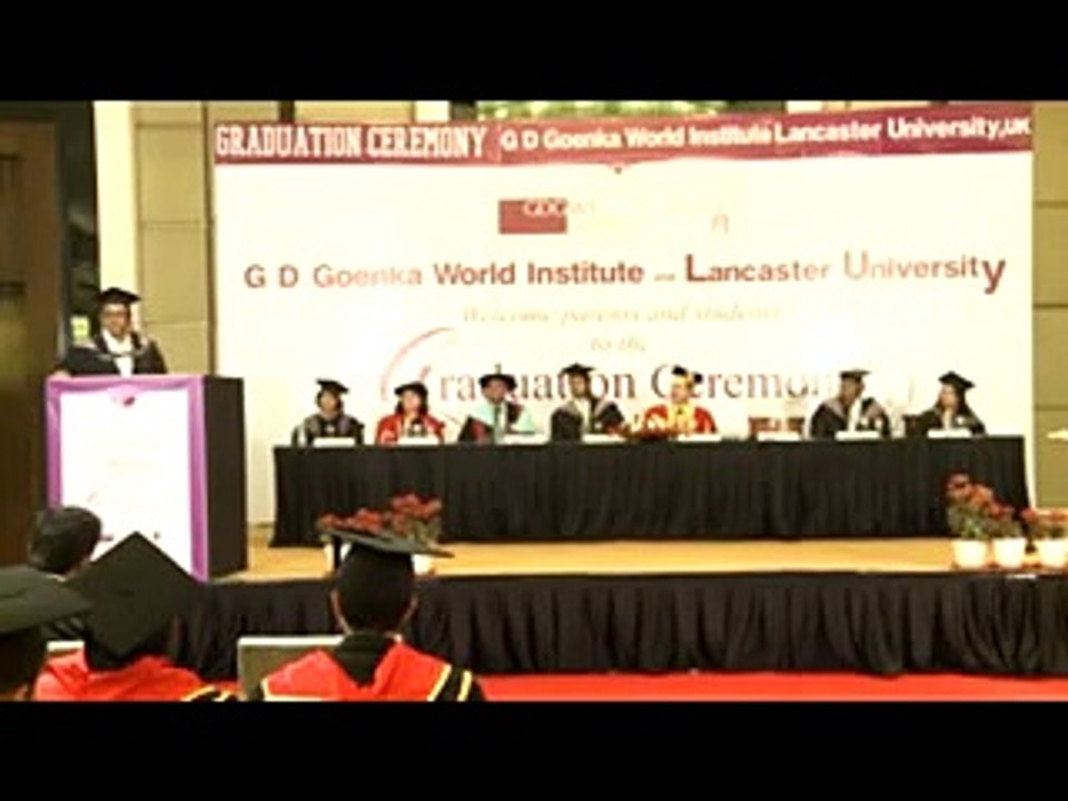 Graduation Day Address by Chief Guest, Mr. Avinash Pandey, Chief Operating Officer, ABP News - YouTube (360p)