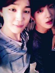[150830] BTS TWITTER VIDEO - JIN & JIMIN