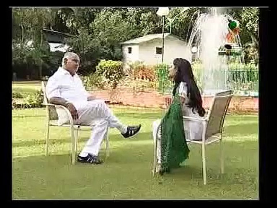 Karnataka CM BS Yeddyurappa interview by Ramya