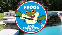 Swimming Pool Waterfall Installations Bucks County, PA | Frog's Pool Renovation & Repairs