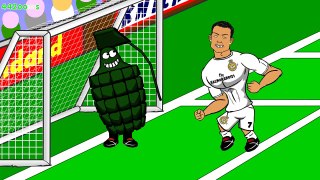 RONALDO FIVE GOALS!!! Real Madrid vs Granada 9 1 Cartoon Charlie Adam Goal vs Chelsea