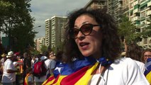 Espagne: les indépendantistes catalans dans la rue