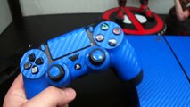 Blue Carbonfiber Ps4 Controller