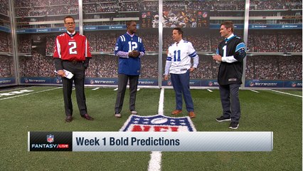 'NFL Fantasy Live': Bold Predictions for Week 1