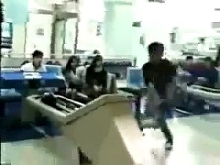 Japanese rolling boulder Prank