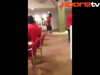 Gana kampından skandal görüntüler!