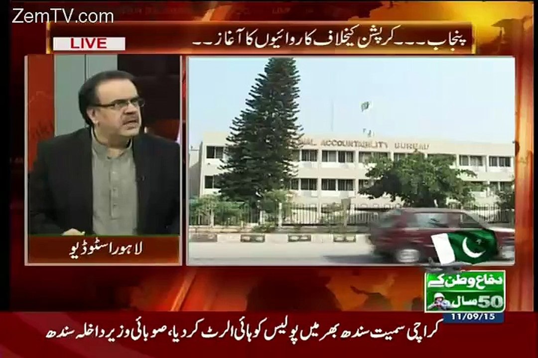 In Few Days Rangers Will Arrest NAB Officers - Shahid Masood