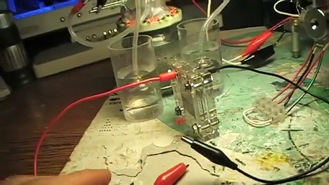 Wasserklangbilder mit Bedini - Wasserstoff selbst herstellen