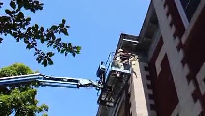 Corniche painting of Ville St -Laurent, Côte -Des- Neiges, the Plateau Mont-Royal