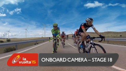 Onboard camera / Cámara a bordo - Stage 18 (Roa / Riaza) - La Vuelta a España 2015