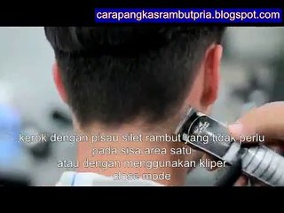 Cara pangkas rambut pria rockabilly undercut