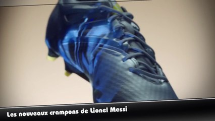 Les nouveaux crampons de Messi