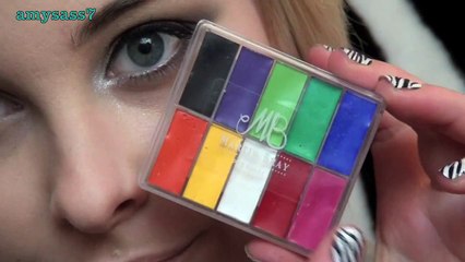 Pink Galaxy Party Eye Makeup