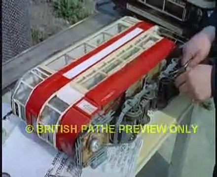 Model Tramways (1958) British Pathe