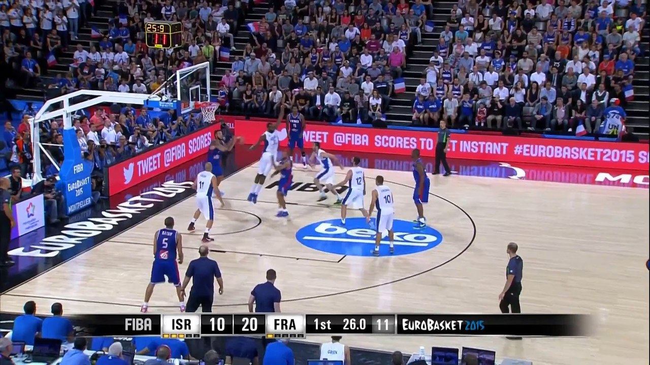 Israel vs France - Résumé du match - EuroBasket 2015