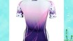 Santic Women Cycling Quick-dry Biking Short-sleeve Jersey Purple Size S